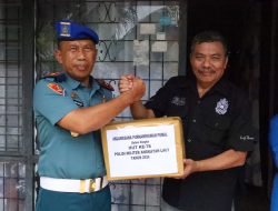 Denpomal Lanal Dumai Laksanakan Anjangsana ke Purnawirawan Pomal