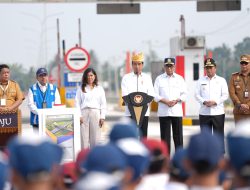 Danlantamal I Hadiri Peresmian Jalan Tol Indrapura–Kisaran dan Tebing Tinggi-Indrapura Oleh Presiden RI