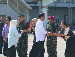 Danlantamal I Hantar Keberangkatan Presiden RI