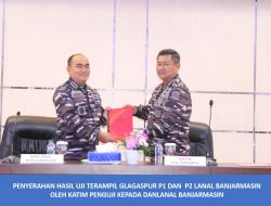 Lanal Banjarmasin Laksanakan Uji Terampil Glagaspur P1-P2 TA. 2024