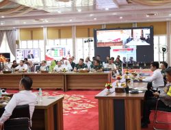 Danlantamal I Beserta Forkopimda Sumatera Utara Pantau Pelaksanaan Pemilu Tahun 2024 di Wilayah Provinsi Sumatera Utara
