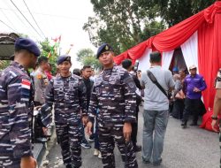 Komandan Lanal Dumai Beserta Forkopimda Riau Tinjau TPS Pemilu Tahun 2024