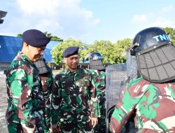 Prajurit Lanal Sabang Siap Siaga Hadapi Pemilu Tahun 2024