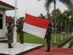Tumbuhkan Jiwa Kedisiplinan Prajurit, Lanal Bengkulu Gelar Upacara Bendera