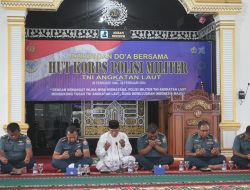 TNI AL Lanal Lhokseumawe Laksanakan Doa Bersama Sambut HUT Ke-78 Pomal Tahun 2024