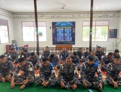 Lanal Simeulue Ikuti Doa Bersama Secara Serentak Dalam Rangka Sambut HUT Pomal Ke-78 TAHUN 2024