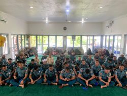 Lanal Dabo Singkep Peringati Isra Mi’ raj Nabi Muhammad SAW