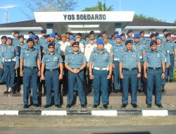 Peringatan HUT Ke- 78 Pomal, Lanal Dabo Singkep Gelar Apel Khusus