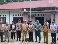 Danlanal Nias Bersama Forkopimda Nias Selatan Pantau Situasi Pasca Pemilu 2024