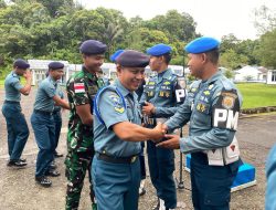 Lanal Simeulue Gelar Apel Khusus Dalam Rangka HUT Pomal Ke-78