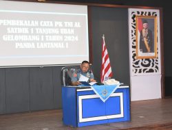 Danlantamal I Berikan Pembekalan Kepada 40 Orang Calon Tamtama PK TNI AL Gelombang I Tahun 2024 Panda Lantamal I