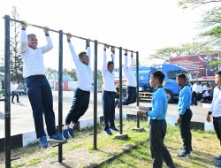 Personel Militer dan PNS Lantamal I Laksanakan Garjas Periode Ke-I Tahun 2024