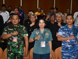 Komandan Lanal Bandung Hadiri Pembukaan Rapat Pleno Rekapitulasi Hasil Penghitungan Perolehan Suara dan Penetapan Hasil Pemilu Tahun 2024 Tingkat Kota Bandung