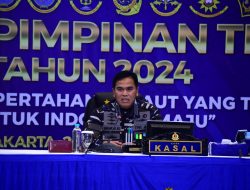 Danlantamal I Hadiri Rapat Pimpinan TNI AL Tahun 2024 dan Menerima Penghargaan