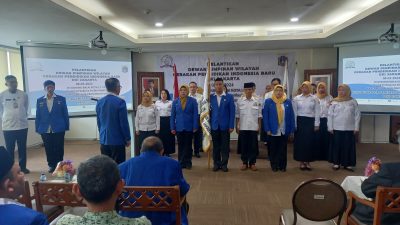 Sah, Baginda DS, Pimpin DPW GPIB DKI Jakarta
