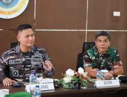 Rapat Koordinasi Persiapan Kegiatan Binfungtaswilnas Dengan Tim Ster TNI di Mako Lanal Dumai