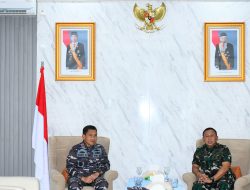 Danlantamal I Terima Kunjungan Danguskamla Koarmada I