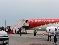 Komandan Lantamal I Antar Keberangkatan Presiden RI Usai Kunker di Wilayah Sumut
