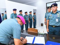 Danlantamal I Pimpin Penyerahan Jabatan Kafasharkan dan Kadisang Lantamal I