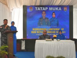Danlantamal IV Tatap Muka Dengan Prajurit Lanal Bintan