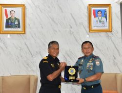 Danlantamal I Terima Courtesy Call Kepala Kantor Wilayah DJBC Sumatera Utara