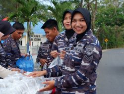 Lanal Lhokseumawe Berbagi Kebahagiaan Di Bulan Ramadhan