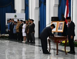 Komandan Lanal Bandung Hadiri Pelantikan dan Pengambilan Sumpah Jabatan Sekda Provinsi Jawa Barat