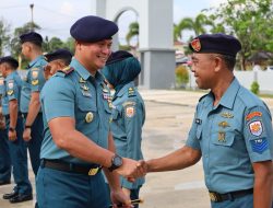 Lanal Dumai Gelar Upacara Kenaikan Pangkat