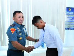 Danlantamal I Berikan Pembekalan Kepada 30 Orang Calon Bintara PK Pria/Wanita TNI AL Gelombang Ke-I Tahun 2024