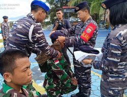 Penutupan Masa Orientasi Bintara dan Tamtama Remaja Angkatan 43 Gelombang I Lanal Tarempa