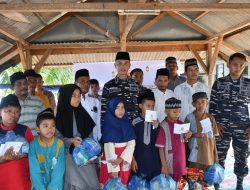 Danlanal Sibolga Bersinergi Dengan Kelompok Nelayan Mela Kabupaten Tapteng