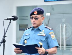 LANTAMAL I BELAWAN LAKSANAKAN UPACARA BENDERA 17-AN