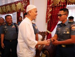 Pererat Soliditas, Danlanal Dumai Halal Bi Halal Bersama Walikota dan Forkopimda Dumai