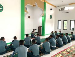 Tingkatkan Iman dan Taqwa, Lanal Nias Laksananakan Kauseri Agama