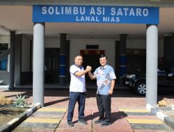 Jalin Silaturahmi dan Sharing Informasi, Komandan Lanal Nias Terima Kunjungan Kepala Stasiun LPP RRI Gunungsitoli