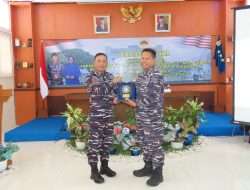 DANLANAL SABANG TERIMA KUNJUNGAN KERJA PANGKOARMADA RI DI LANAL SABANG