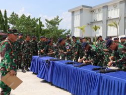 Lanal Dumai Laksanakan Uji Terampil Gladi Tugas Tempur Pangkalan