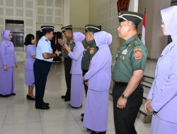 Dansesko TNI Pimpin Sertijab Dirbinjemen dan Dosen Ahli Bidang Strategi Sesko TNI