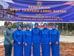 Ketua Cabang 5 Korcab IV Daerah Jalasenastri Armada I Turut Serta Hadiri Peresmian SPBT Lanal Bintan