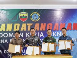 Danlanal Dumai Sepakati Pengamanan Obvitnas di Pertamina Internasional RU II Dumai