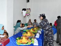 Komandan Lanal Bandung Dampingi Kasal Resmikan Gedung Mustafa Asmirah dan Masjid Al-Ikhlas serta Baksos di Ponpes Roudhotun Nawawi Kabupaten Garut