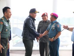 Danlantamal I Sambut Kedatangan Wakil Gubernur Lemhanas RI