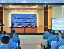 Lantamal I Laksanakan Sosialisasi Siber dan Keamanan Informasi