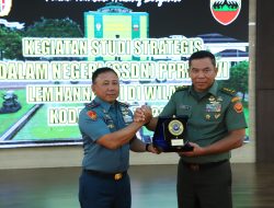 Danlantamal I Hadiri Kegiatan Studi Strategis Dalam Negeri (SSDN) PPRA LXVI Lemhanas RI