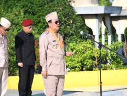 Kenang Jasa Pahlawan, Danlanal Banjarmasin Beserta Forkopimda Kalsel Ziarah di TMP Hassan Basry