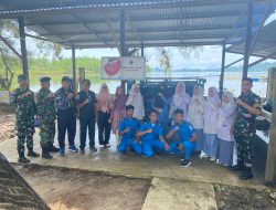 Lanal Simeulue Terima Kunjungan Kemaritiman Siswa/Siswi SMKN 3 Sinabang