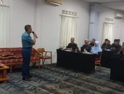 Danlanal Bintan Bekali Kepemimpinan dan Wawasan Kebangsaan Kepada Organisasi Kepemudaan di Bintan