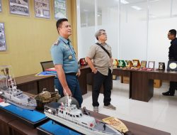 Danlanal Dumai Terima Kunjungan Tim Supervisi Matsus dan Sandi di Mako Lanal Dumai