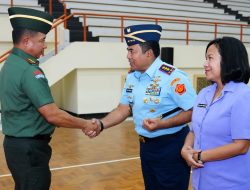 Panglima TNI Terima Laporan Kenaikan Pangkat Komandan Sesko TNI