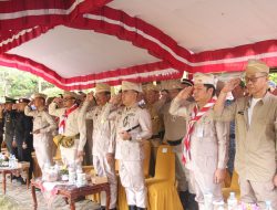 Lanal Banjarmasin Peringati HUT Ke-75 Proklamasi Pemerintah Gubernur ALRI Divisi IV Pertahanan Kalimantan